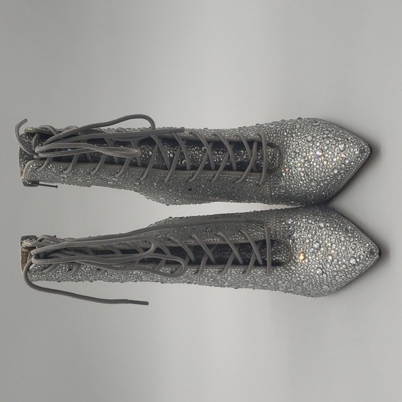 1065- Steve Madden Valency-R Rhinestone Knee Boots Women’s Size 6 – No Box - Picture 4 of 7